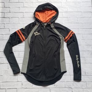 Harley Davidson Small Women's Performance Mesh Accent Hoodie